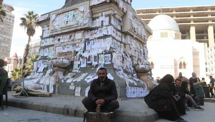 12 yıl sonra Suriye’ye dönen Mahmut, boya sandığıyla ekmek parasını kazanıyor