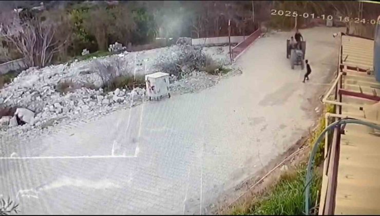 14 yaşındaki çocuğun kullandığı patpat 10 yaşındaki çocuğu ezdi: Kaza anı kamerada