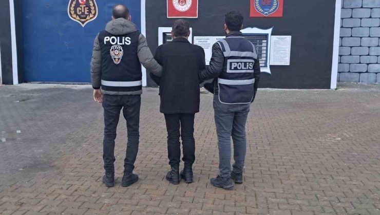 27 yıl hapis cezasıyla aranan şahıs polisin takibi sonrası yakalandı