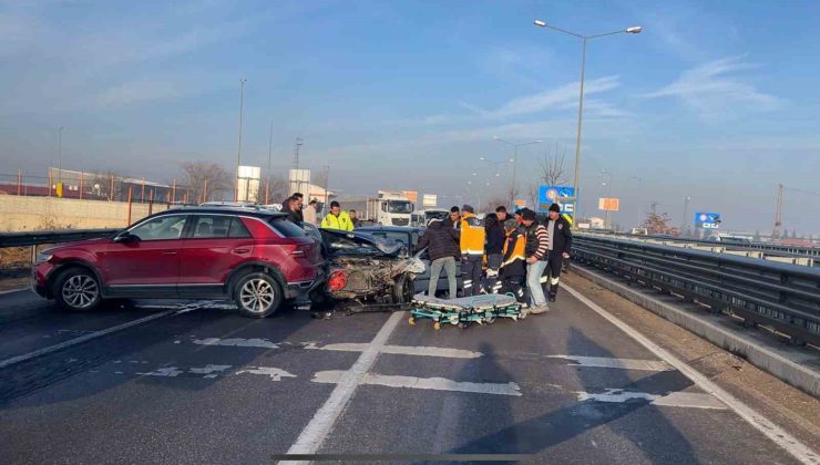 Afyonkarahisar’da trafik kazası 2 yaralı