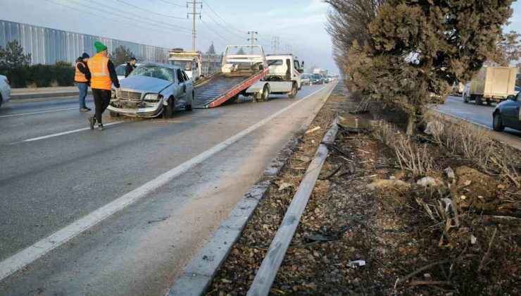 Afyonkarahisar’da zincirleme trafik kazası