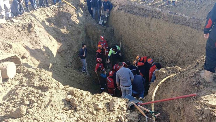 Ankara’da göçük altında kalan iki işçi hayatını kaybetti