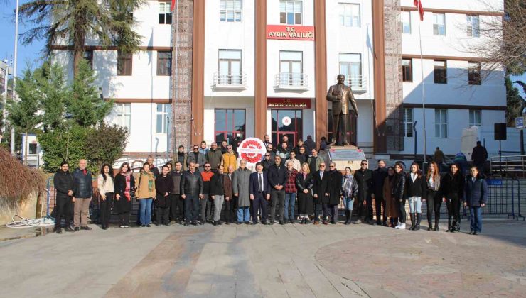 Aydın’da ’10 Ocak Çalışan Gazeteciler Günü’ kutlandı