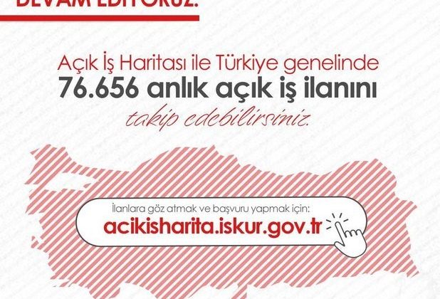 Bakan Işıkhan 76 bin 656 açık iş ilanı olduğunu açıkladı