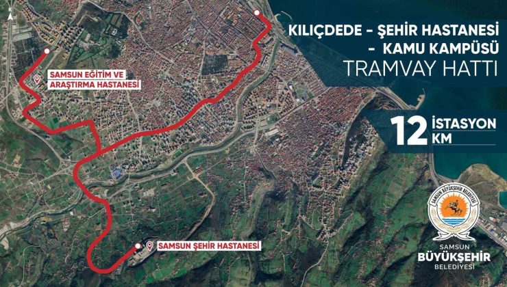 Başkan Doğan: “Samsun Şehir Hastanesi Tramvay Hattı, 2025 Yılı Yatırım Programı’na alındı”