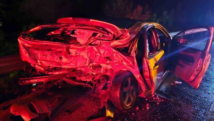 Burdur’da trafik kazası: 6 yaralı