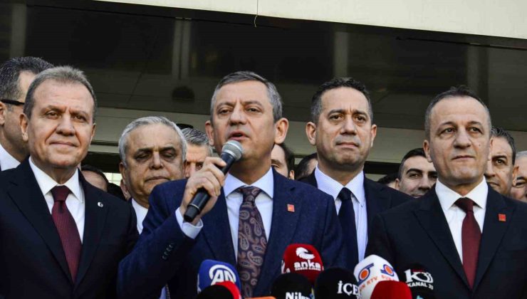 CHP Genel Başkanı Özel: “Bugün Mersin’den bir büyük sürpriz yapacağız”