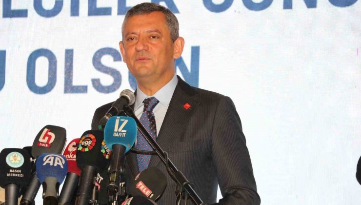 CHP Genel Başkanı Özel: “İzmir ile helalleşme olacak”