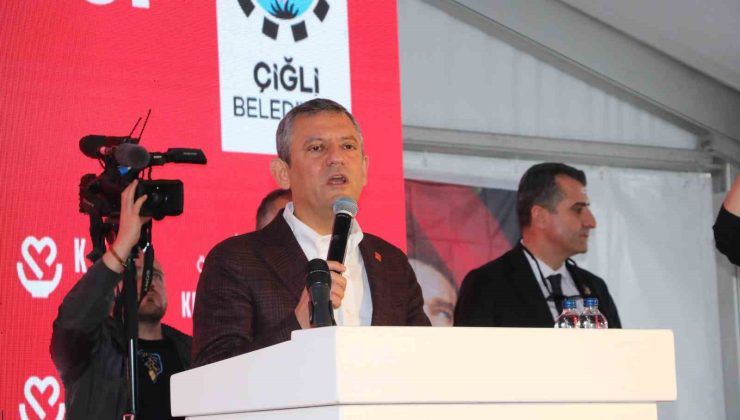 CHP Lideri Özel: “110’uncu Kent Lokantası’nı açıyoruz”