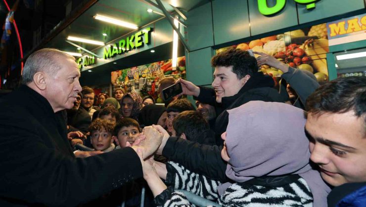 Cumhurbaşkanı Erdoğan, memleketi Rize’de