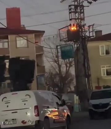 Darıca’da elektrik telleri ve trafolar patladı