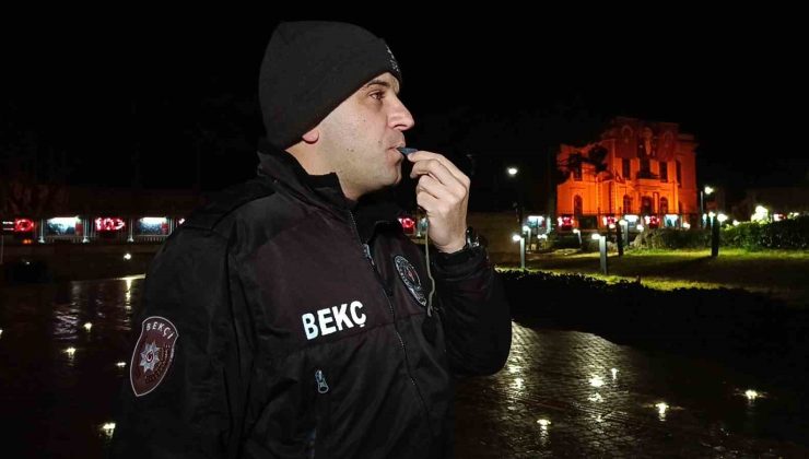 Edirne’de “Gece Kartalları” ıssız sokakların sesi oluyor