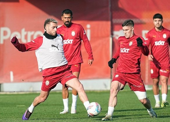 Galatasaray, Başakşehir maçı hazırlıklarını sürdürdü