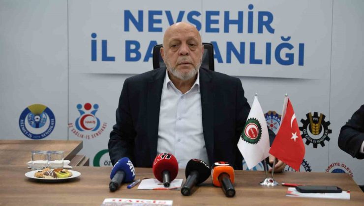 HAK-İŞ Genel Başkanı Arslan: “Asgari ücretin belirlenme aşamasında sorun var”