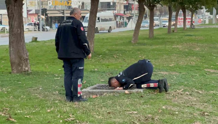 ‘Kanalizasyonda çocuk var’ ihbarı polis, itfaiye ve sağlık ekiplerini alarma geçirdi