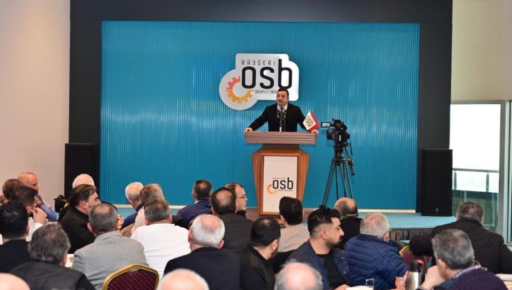 Kayseri OSB’de İşyeri Açma ve Çalıştırma Ruhsatı İstişare Toplantısı düzenlendi