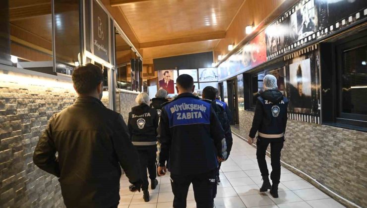 Manisa’da denetimler yılın ilk saatlerinde de devam etti