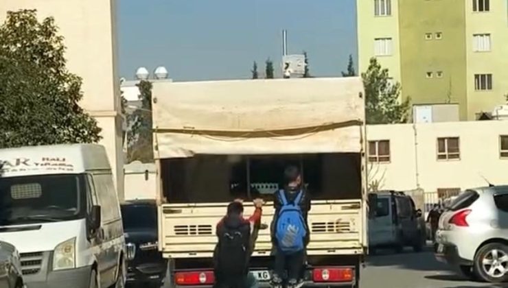 Mardin’de çocukların tehlikeli yolculuğu