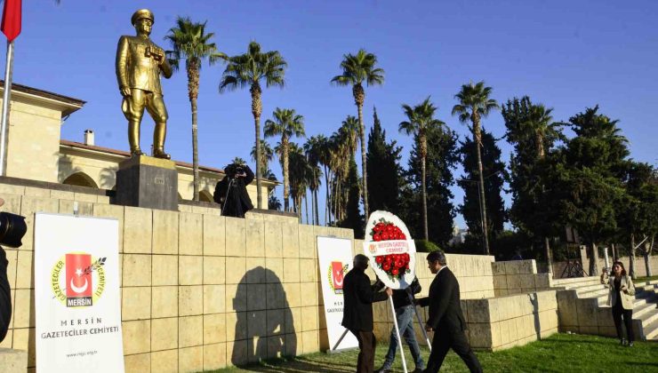 Mersin’de 10 Ocak Çalışan Gazeteciler Günü kutlandı