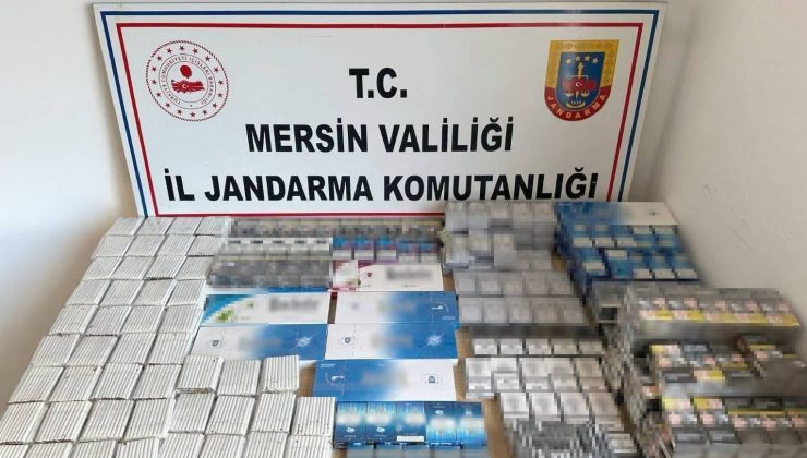 Mersin’de kaçakçılık operasyonu: 1 gözaltı