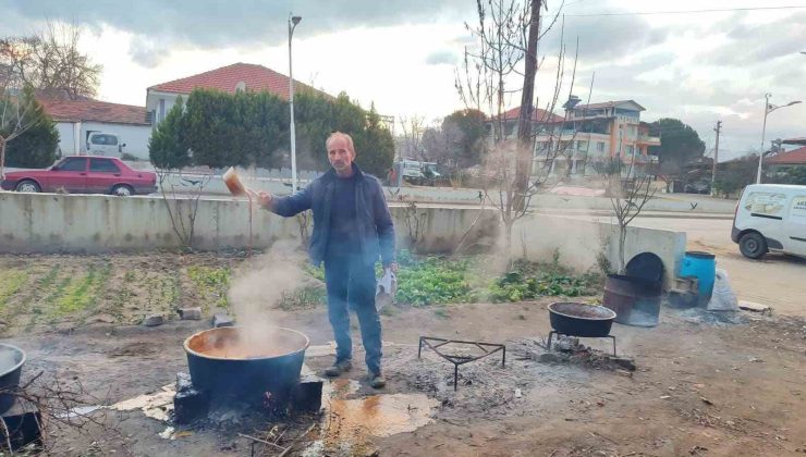 Ocak ayında pekmez kazanları kaynadı