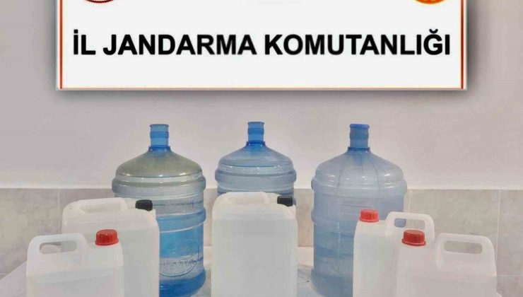 Ortaca’da 65 litre sahte rakı ele geçirildi