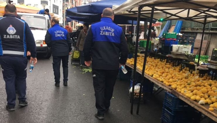 Pazar yerlerine gramaj ve etiket denetimi