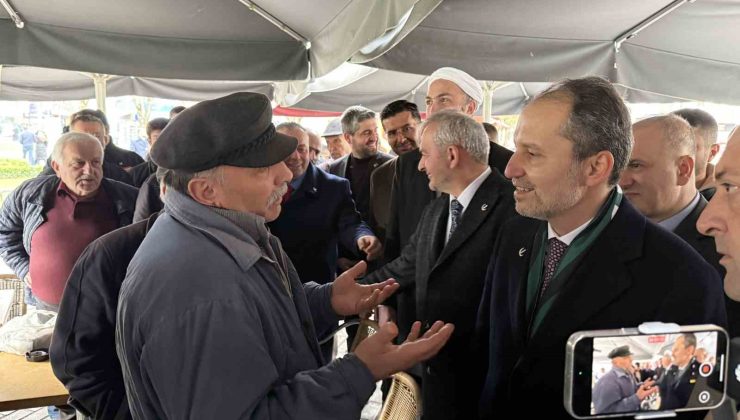 Sakarya’da Fatih Erbakan’a tepki: “Sana hakkımı helal etmiyorum”