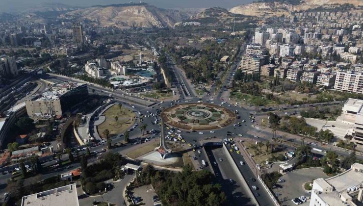 Şam’ın kalbi Emevi Meydanı’nda peyzaj çalışmaları başladı