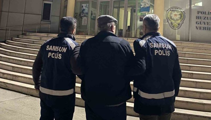 Samsun’da 45 yıl hapis cezası bulunan şahıs yakalandı