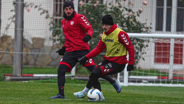 Samsunspor, Beşiktaş maçı hazırlıklarına başladı