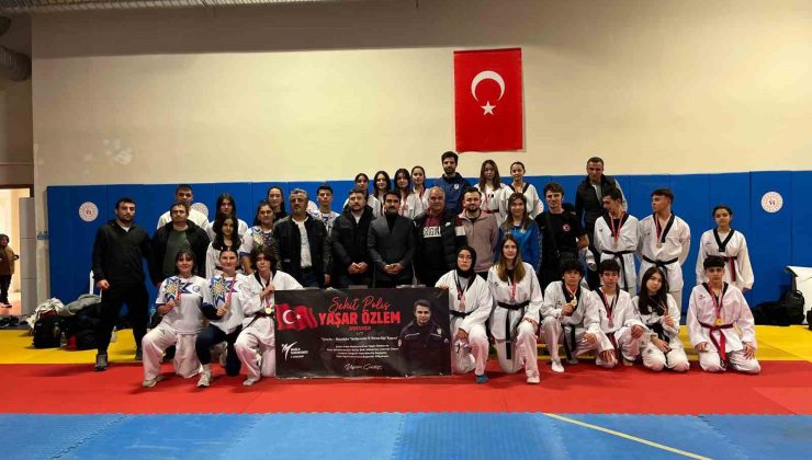 Şehit Polis Yaşar Özlem Muğla’da düzenlenen Taekwondo Turnuvasıyla anıldı