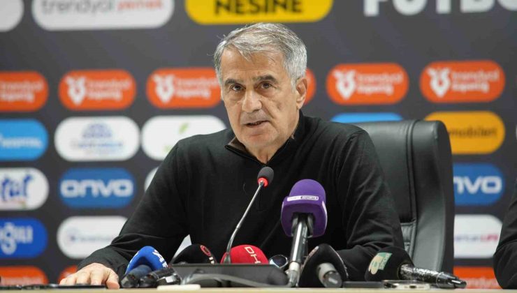 Şenol Güneş: “Bir çıkışa ihtiyacımız vardı, kaybettik”