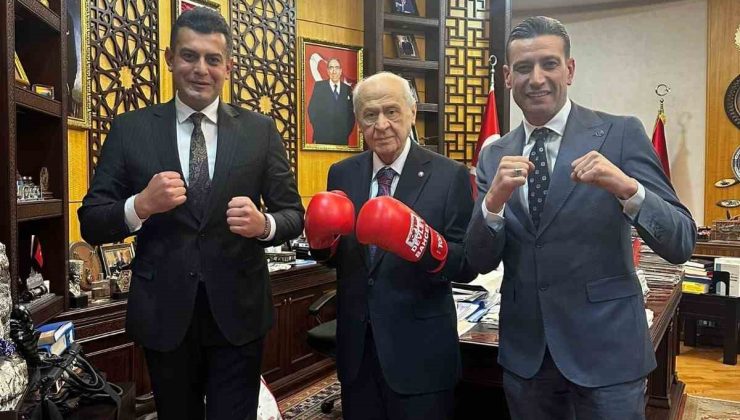 Suat Hekimoğlu, MHP Lideri Devlet Bahçeli’yi ziyaret etti