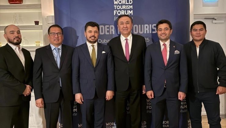 TDT’ye BAE’de ödül: 2024 Dünya Turizm Lideri Ödülü Ömüraliyev’in oldu