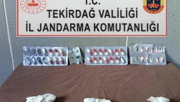 Tekirdağ’da uyuşturucu operasyonlarına 5 gözaltı