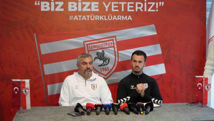 Thomas Reis: “Samsunspor tarihinin en iyi sezonlarından bir tanesini yaşamak istiyoruz”