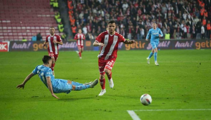 Trendyol Süper Lig: Samsunspor: 1 – Trabzonspor: 0 (İlk yarı)