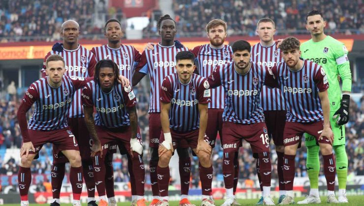 Trendyol Süper Lig: Trabzonspor: 1 – Antalyaspor:0  (İlk yarı)