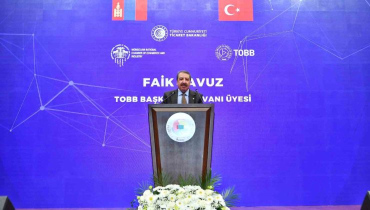 Türkiye ile Moğolistan arasında Ticaret ve Sanayi Odası Forumu Kuruluş Anlaşması imzalandı