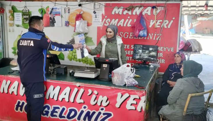 Yumurtalık Belediyesi, esnaf ve vatandaşlara eşantiyon ürünler dağıttı