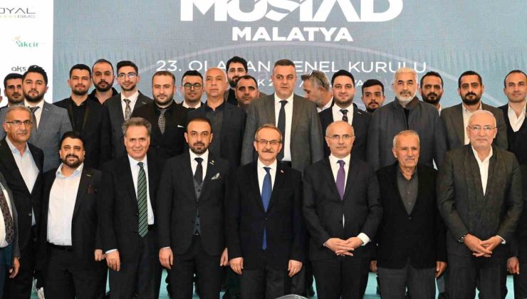 Yunus Akçin, MÜSİAD Malatya şube başkanlığına yeniden seçildi