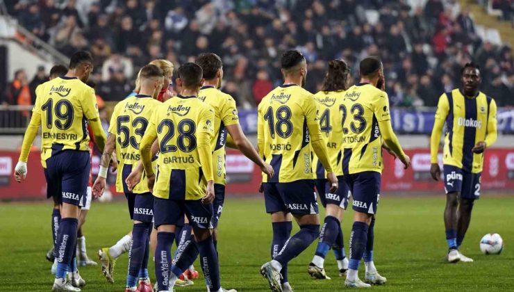 Ziraat Türkiye Kupası: Kasımpaşa: 0 – Fenerbahçe: 3 (İlk yarı)