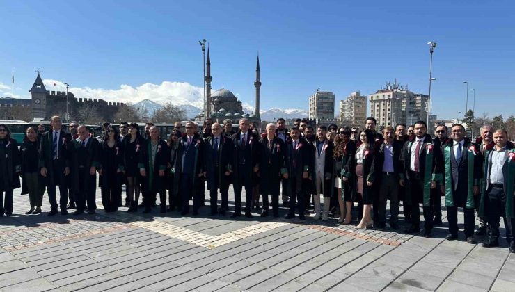 Kayseri Barosu Başkanı Özsoy: “Kayseri Barosu büyük Türk Milleti’ne hizmet için buradadır”